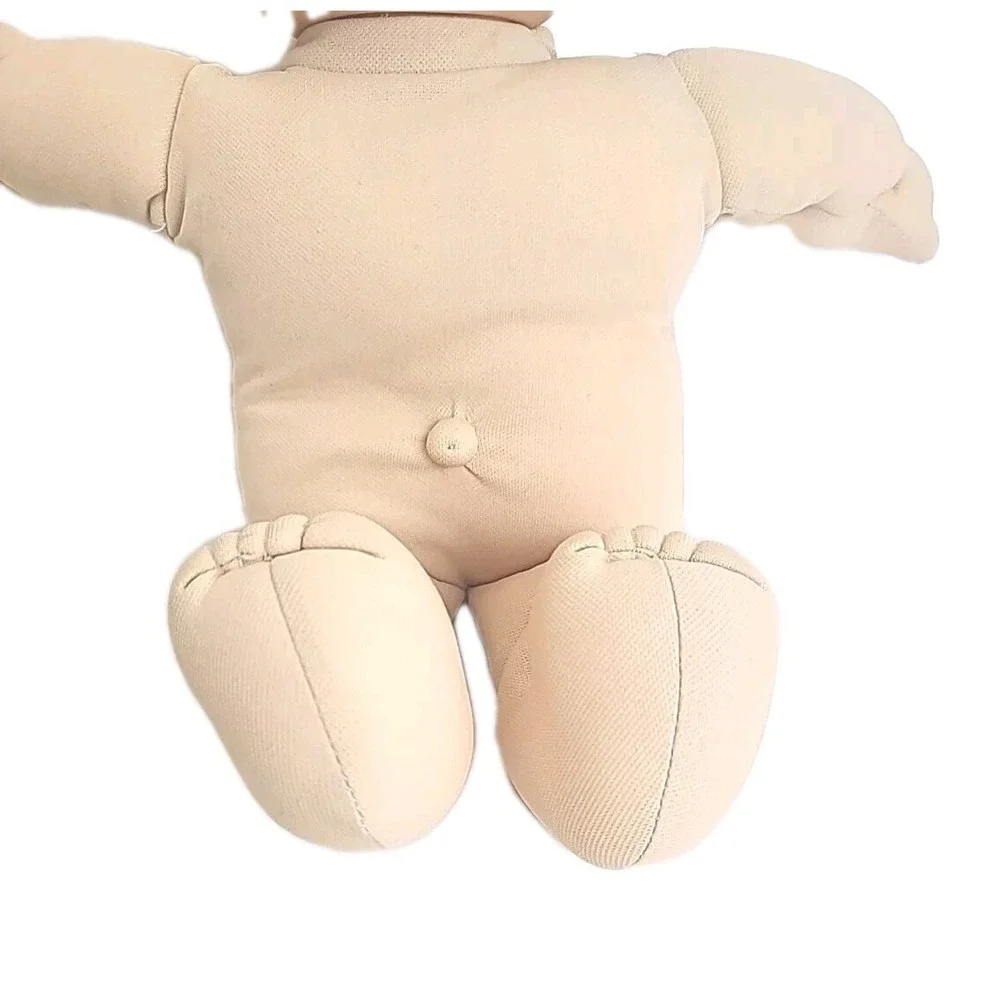 Vintage Cabbage Patch Newborn Preemie Doll Green Eyes 1982